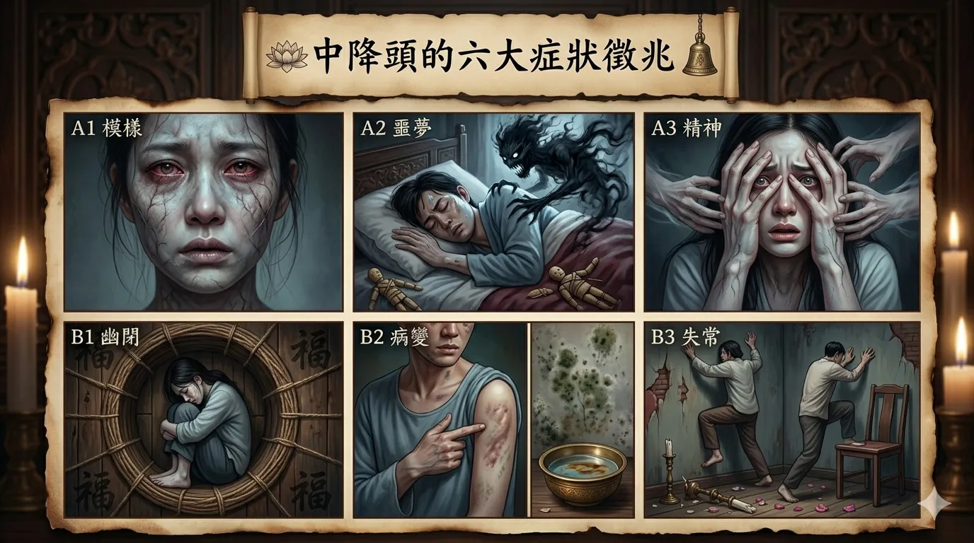 中降頭術的六大徵兆！